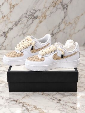 Nike Air Force 1 Custom Reworked Sneakers – Women’s Size 8.5 New